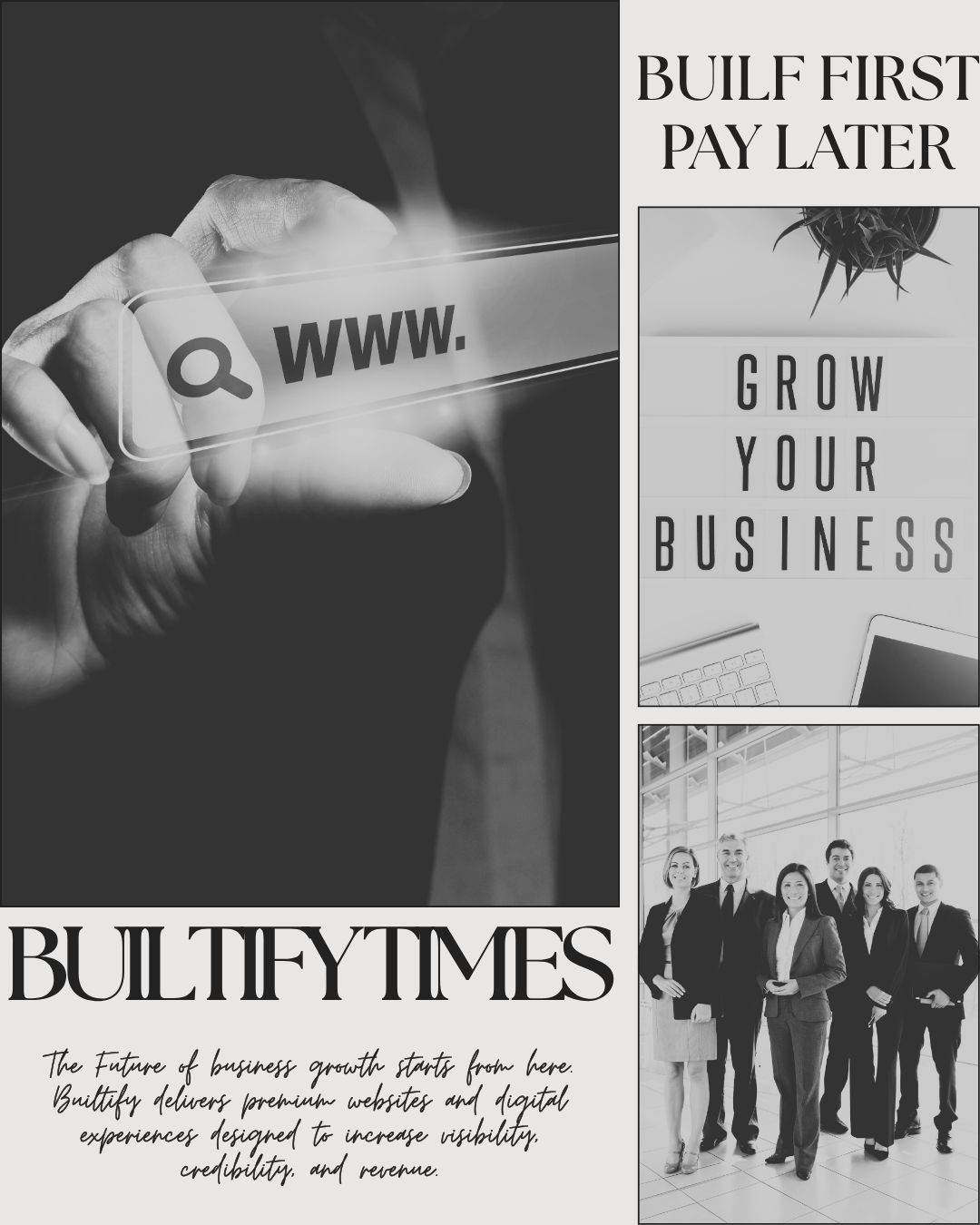 Ecommerce website development by BUILTIFY